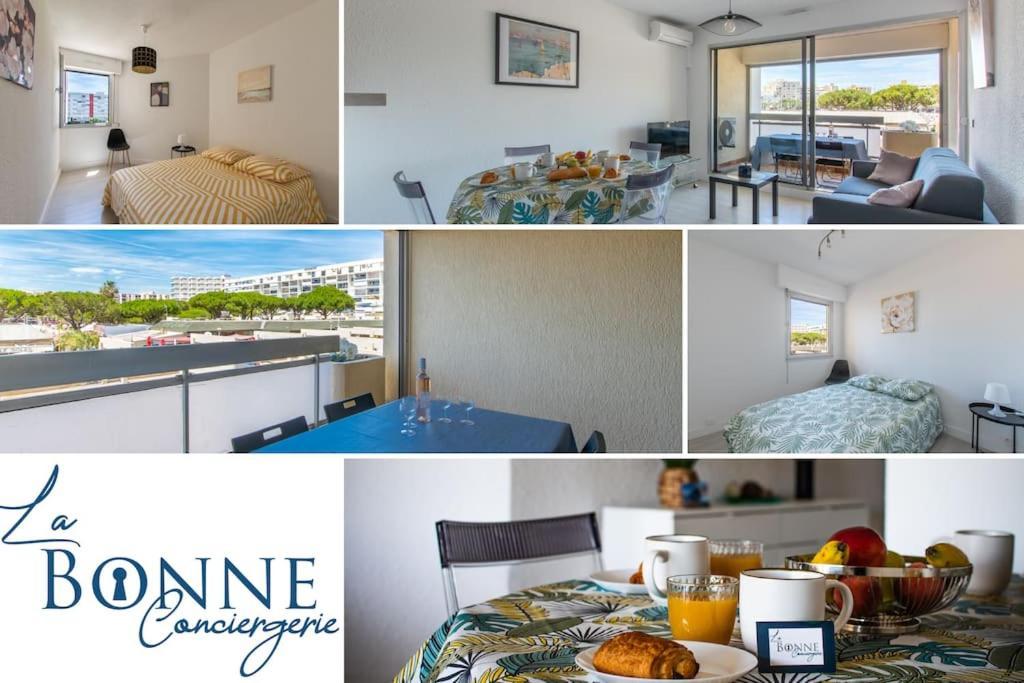 Le Nautilus Proche Plage Clim Parking Prive Wifi Proche Montpellier 카르농 플라주 외부 사진